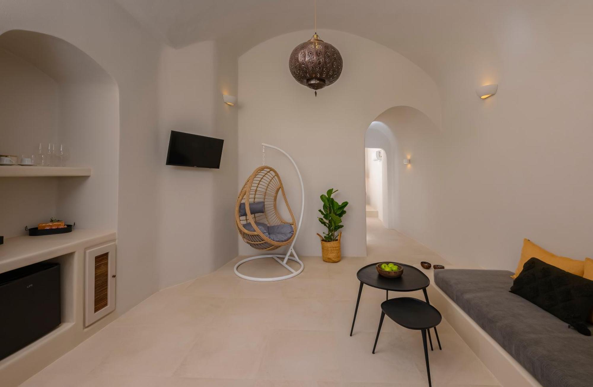 Elements Cave Suites Megalochori  Rom bilde