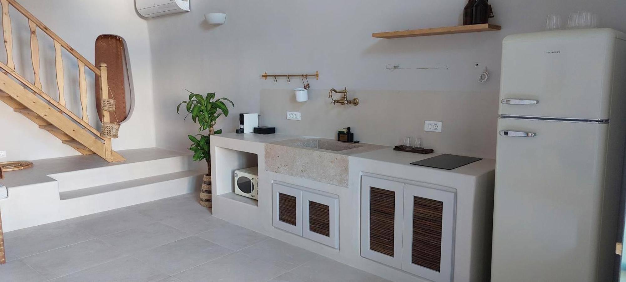 Elements Cave Suites Megalochori  Rom bilde