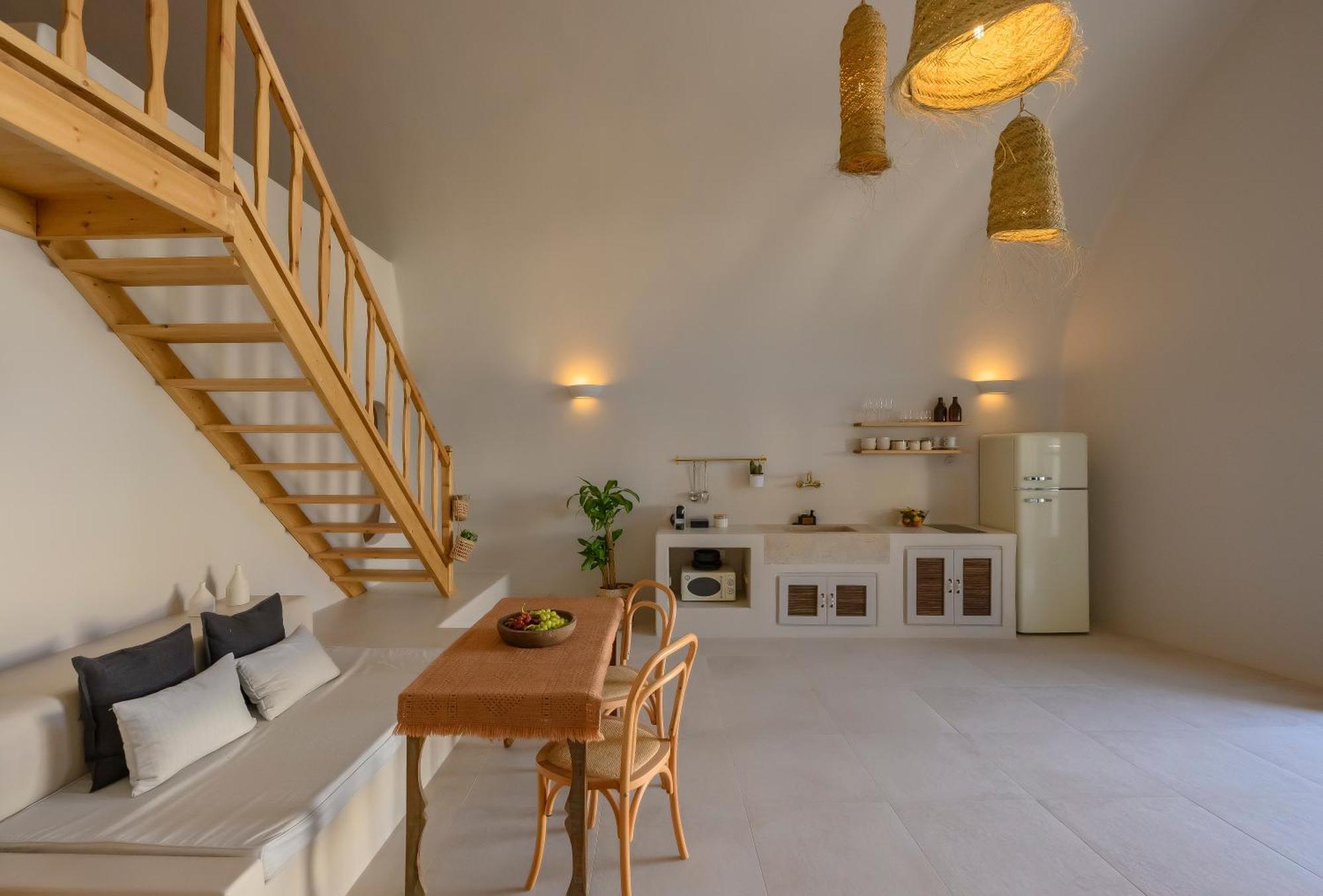 Elements Cave Suites Megalochori  Rom bilde